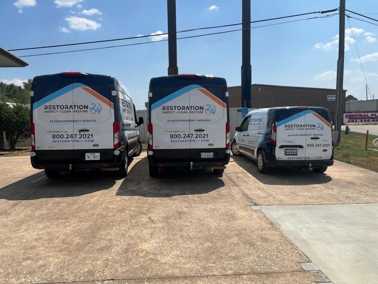 Restoration 24 branded vans